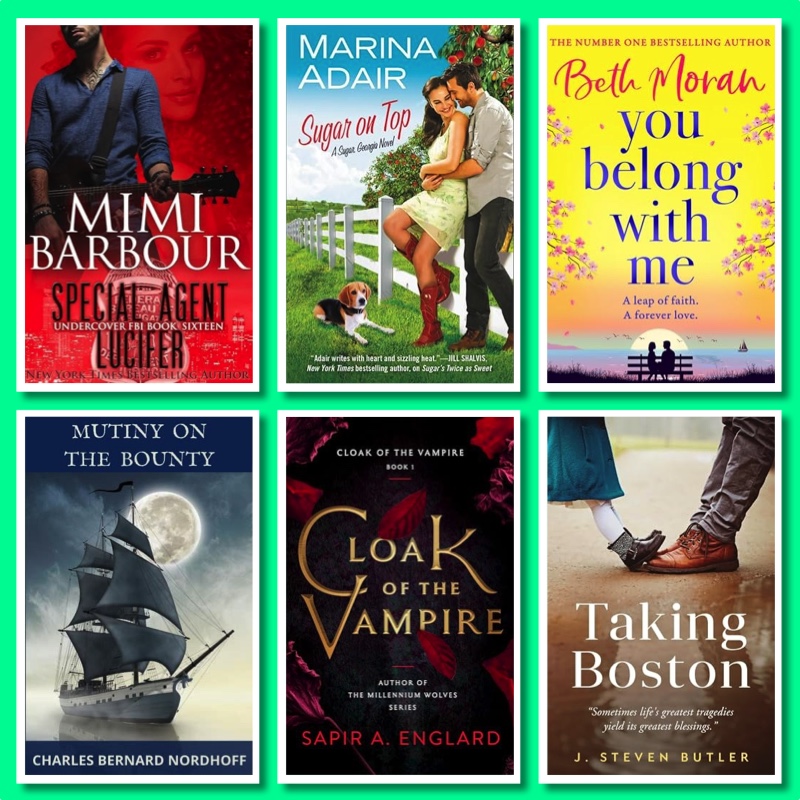 Sunday’s Free & Bargain Kindle Book Deals